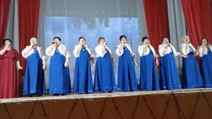 Закружился снег шальной.  Хор "Русская песня"  для конкурса