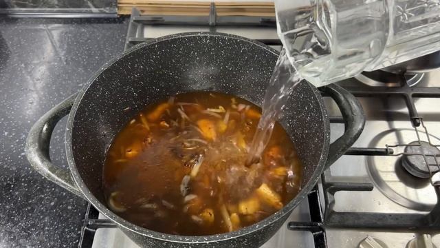 Корейский суп со шпинатом #простойрецепт #оченьвкусно