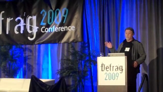 Stowe Boyd Keynote at Defrag 2009, Nov 11, 2009 смотреть онлайн