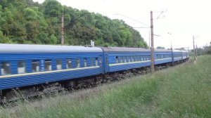 ЧС7 282 на перегоне Хомяково   Тула 1