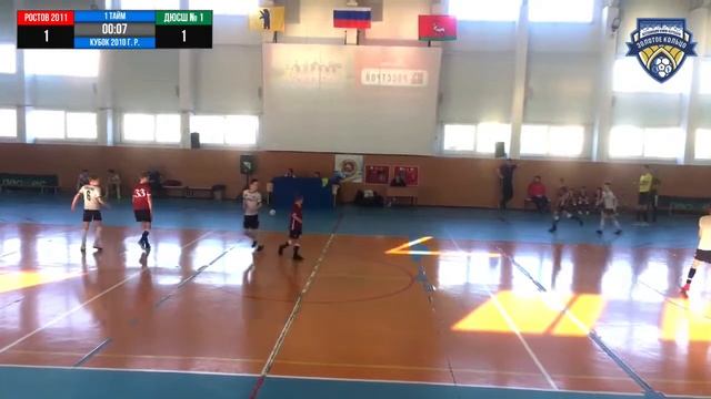 Кубок 2010 ДЮСШ г. Ростова 2011 - ДЮСШ № 1 смотреть онлайн