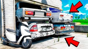 Затроллил и спрятал белые чит тачки в ГТА 5! Битва автоугонщиков в GTA 5 Online!