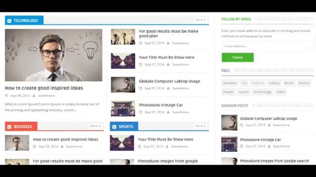 BMAG Magazine Responsive Blogger Theme Free смотреть онлайн