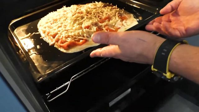 пицца с морепродуктами