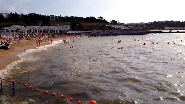 Пляж Солнечный. г Севастополь. смотреть онлайн