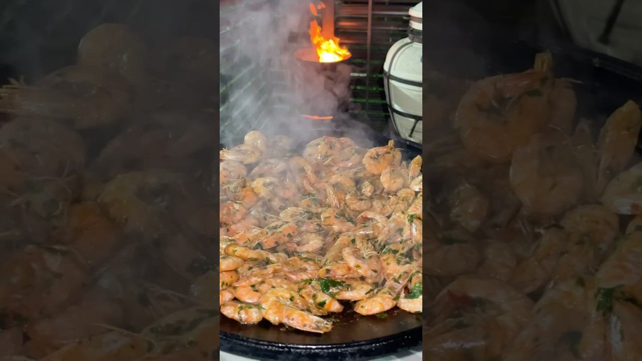 КРЕВЕТКИ на САДЖЕПальчики оближешь#рецепт #shorts #креветки #еда #морепродукты#food #shrimp # смотреть онлайн
