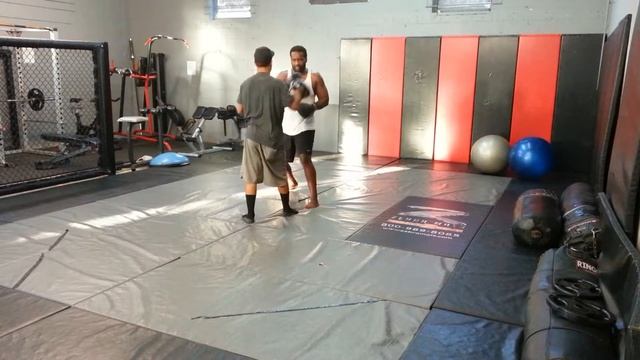 Getting my mitt work on