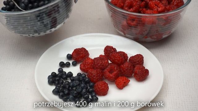 Ciasto jagodowe bez pieczenia w 15 minut. 🍓🍰💪 Pyszne, szybkie i łatwe!
