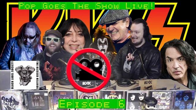 PGTS Live! #6 Brian Johnson back in AC/DC? Ace Frehley vs KISS, Paul Stanley vs Vinnie Vincent.