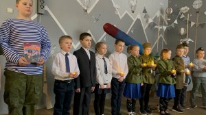 Защита книги "Федя из подплава" 3В класс, школа №1, город Серов, 12.12.2024