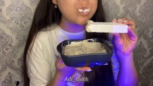 Пиленный «Красавчик» в пасте из «Астаны идеал» ASMR | CHALK | CRUNCH | ХРУСТ | МЕЛ