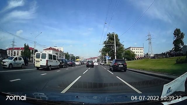 Партизанский проспект, Город Минск, 5 июля 2022 года, Беларусь, смотреть онлайн