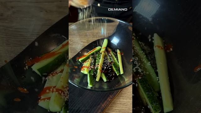 Теплый салат с говядиной и овощами в аэрогриле Demiand 🥗