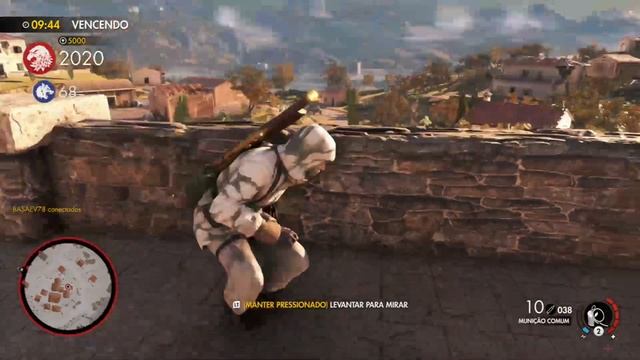 SNIPER ELITE 4 MODO ONLINE PT  BR REI DA DISTÂNCIA