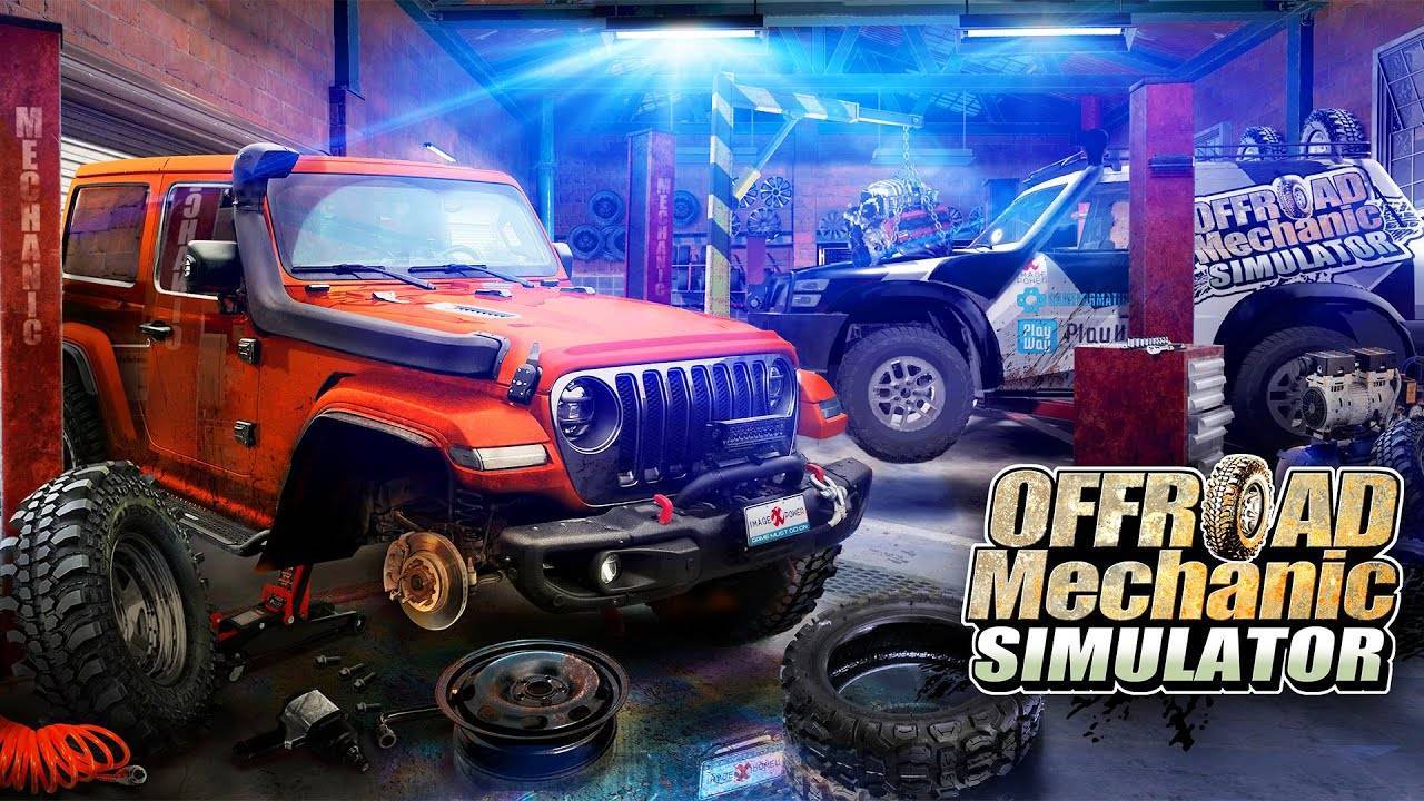 Offroad Mechanic Simulator. Серия 5. Небольшой заработок. Работа на верстаке.
