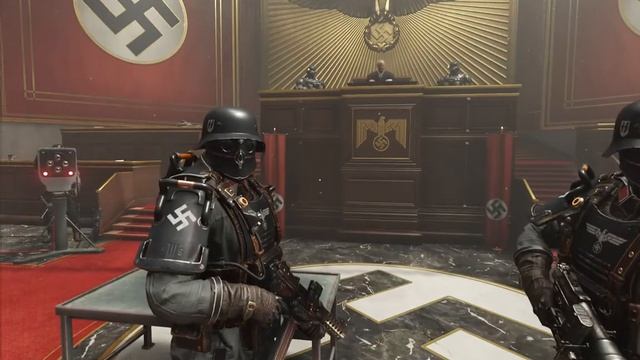Wolfenstein II The New Colossus - tribunal nazis loool смотреть онлайн