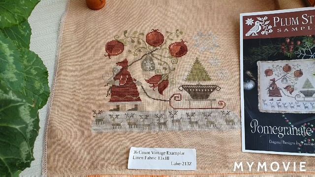 ГРАНАТОВЫЙ САНТА .ТЭГ Вышивальный Алфавит. Вышивка крестиком смотреть онлайн