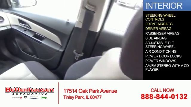 2012 Chevrolet Cruze F7366A - Tinley Park IL смотреть онлайн