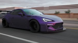 Subaru BRZ в обвесе Rocketbunny