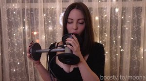 ⭐ Moona ASMR - 3Dio Облизывание ушей