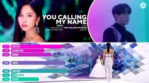 How would TWICE sing "You Calling My Name" by GOT7 (Line Distribution) Color Coded