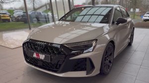 2025 AUDI RS3 FACELIFT - Звук, Экстерьер и Интерьер. [4K]