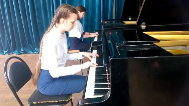 Е Шашина Выхожу один я на дорогу исп Скачкова Кристина 14лет и Алтухова Лиза 14лет смотреть онлайн