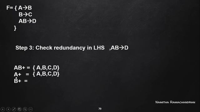 MINIMAL COVER OF FUNCTIONAL DEPENDENCIES SET | DBMS |