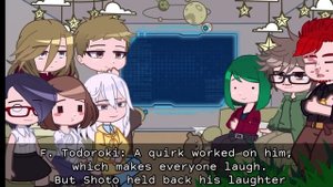 Class 1A Parents React To Their Children // MHA // Gacha Club