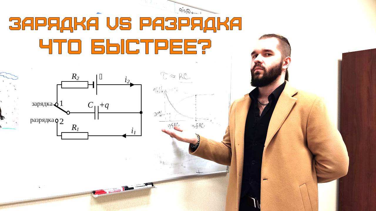 КАК ДОЛГО ЗАРЯЖАЕТСЯ КОНДЕНСАТОР?