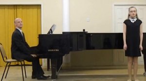 Концерт вокального отдела в музыкальной школе