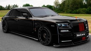 Rolls-Royce Phantom EWB Diamond Edition 2024 - Новый брутальный седан класса люкс от MANSORY