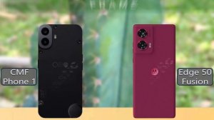 Cmf Phone 1 Vs Motorola Edge 50 Fusion