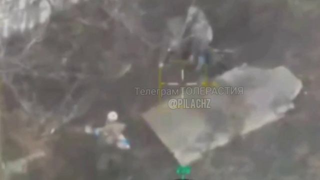Наш боец выписывает штрафы пленным xoxлам в Курской области, чтобы не дурили.