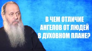 В чем отличие ангелов от людей в духовном плане?