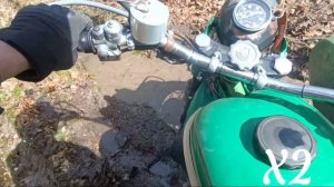 Урал с приводом коляски. Лайт прогулка, выходного дня.