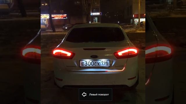 Бегущие поворотники под багажник и задний ход смотреть онлайн