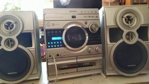 Муз центр SAMSUNG MAX-KT55 Тест AUX2