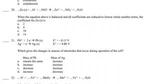 Thermochemistry Multiple Choice Walk-through (1-35)