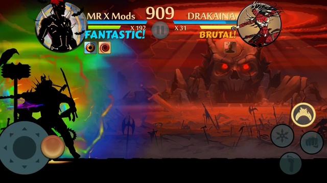 shadow fight 2 mod apk max level 52 unlimited money latest version 2023 - Colour Ful Dual Sword смотреть онлайн