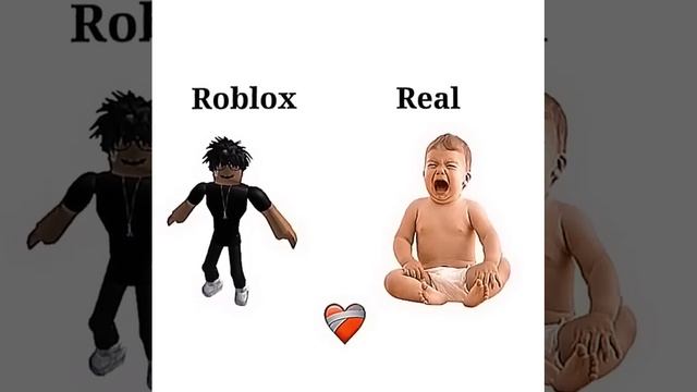 Roblox vs real-life #edit #fyp