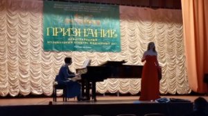 М. Мусоргский, романс "Ночь" исп. Чаленко Милена