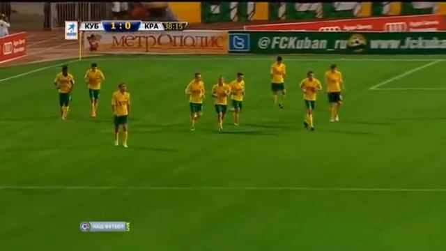 Кубань - Краснодар [1-0] Амисулашвили (аг) смотреть онлайн