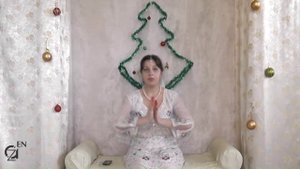 В лесу родилась елочка в элементах индийского танца