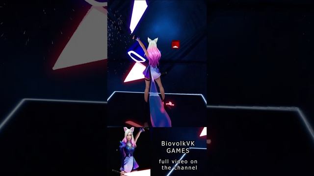 2wei & Edda Hayes - Warriors (part1) #music #LeagueofLegends #Beat Saber #KDA #AllOut #Ahri #MOD