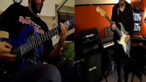 The Trooper  -  Iron Maiden Cover Feat LordXytras (Guitar Duo)