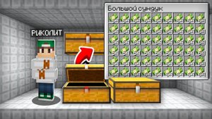 КАК СТАТЬ САМЫМ БОГАТЫМ В ПСИХУШКЕ В МАЙНКРАФТ | Риколит Minecraft