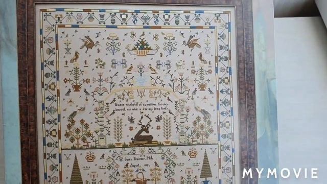 ВЫШИВКА В СТИЛЕ ПРИМИТИВ .Сэмплеры и примитивы.Вышивка крестиком