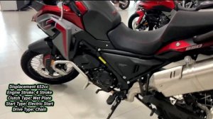 Voge 650 DSX adventure motorcycle features and details!!