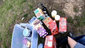 😱MUCHA COMIDA😱CHOCOLATES🍫🍫LECHE🥛GALLETAS🍪🍪IMPRESIONANTE😱♻️DUMPSTER DIVING/LO QUE TIRAN EN USA🇺🇸